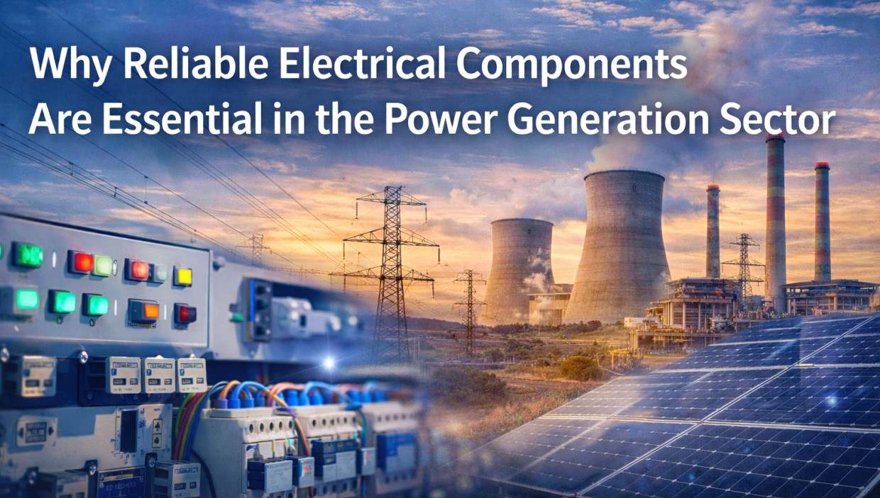 Why Reliable Electrical Components Are Essential in the Power Generation Sector
